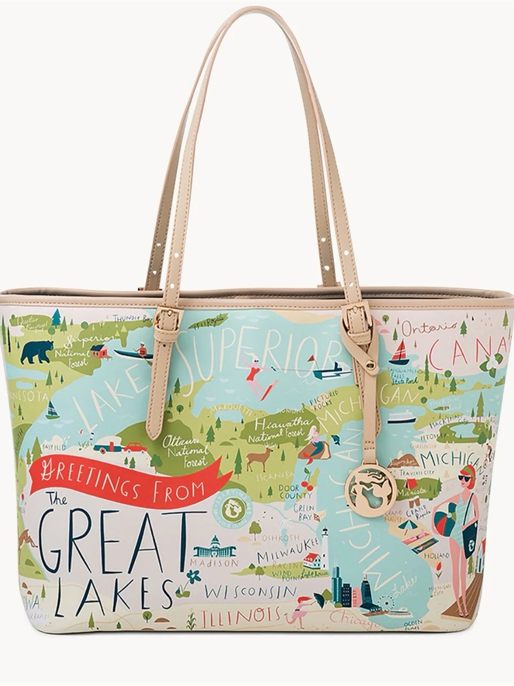 Spartina 449 Great Lakes Tote bag-New without tag!